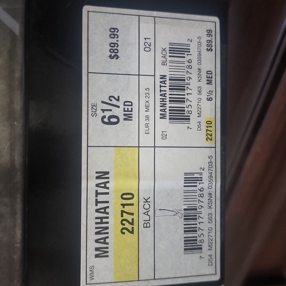 Kim Kardashian knee high black booths 6.5 - Picture 5 of 7